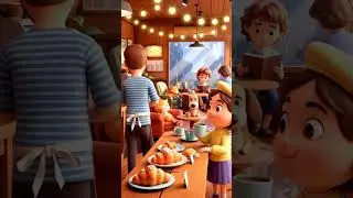☕ Cozy Caf&eacute; Chronicles &ndash; Warm Moments & Quirky Friends 🐾✨ #animation #coffee