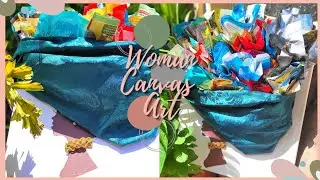Wall Hang Craft Ideas |Woman Wall Hang| With Recycled Paper| DIY For You| Chill Video| Gail Sheree