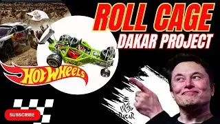 Hot Wheels Offroad Customization:Roll Cage Inspired by Paris Dakar Rally Wheels, Suspension and More