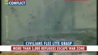 Refugees Escape War Zone