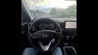 Keeping Lane Assist (KLA System) test on a 2022 Hyundai Venue