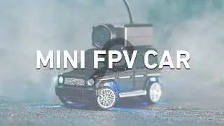 Fjernstyret Bil Med Kamera! Mini FPV Car Fra Morfars.dk