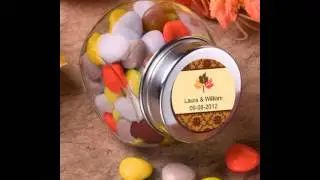 Fall Wedding Party Favors Ideas