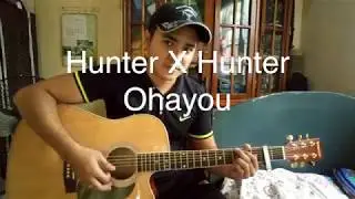 Hunter x Hunter - Ohayou - opening theme - acoustic fingerstyle guitar cover