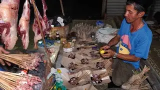 JUALAN SATE KAMBING CUMA DUDUK SAJA! PEMBELI BERDATANGAN 1 EKOR LUDES TIAP JUAL sate laler cak irul