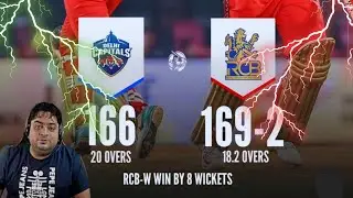 RCB-W vs DC-W Dangerous Match 😱 | RCB Win 4 in a Row 🔥 | Can RCB Beat Any Team?