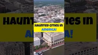 Top 5 Most Haunted Cities in America! 👻 #shorts #ghoststories #hauntedtravel
