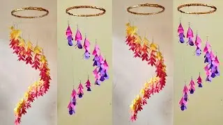 Paper jhumar making | beutiful Home decor craft | DIY decor craft | Rucha's creation