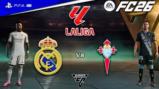 ФК 26 &mdash; Реал Мадрид против Сельты Виго &mdash; Ла Лига 25/26 Полный матч Геймплей | PS4&trade; Про [4K60]