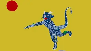 Qing dynasty Flag 3D Animation RTX ON?
