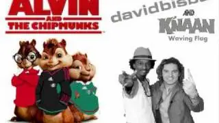 Davis Bisbal & K'naan - Waving Flag (Alvin and the chipmunks) [HD]