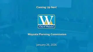 Wayzata Planning Commission - January 26, 2026