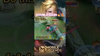chou double dash tutorial🔥#shots #tutorial #gaming #mlbb #mobilelegend #moonton