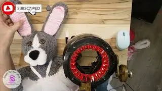 LET'S MAKE RABBIT EARS WITH AN ATTITUDE - Video Short (Addi/Sentro Circular Knitting Free Patterns)