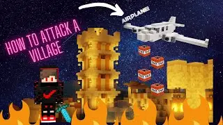 How to make a Fighter Plane in Minecraft l Fantom Gamerz
