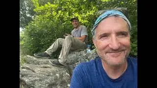Pinefield Hut to Lewis Mountain Campground, A.T. In Shenandoah N.P. 7.20.2023
