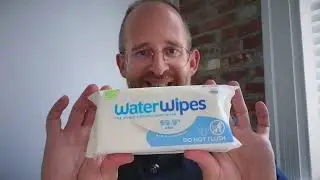 WaterWipes Plastic-Free Original Baby Wipes, 60 Count (Pack of 12) review