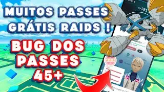 NEW PASS BUG 45+ MANY FREE Pok&eacute;mon GO RAID PASSES FakeGPS HACK NO SOFTBAN