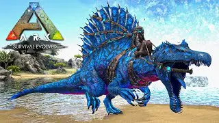 Taming Faster Then Flash Spino - Old Anguished Ballante-  😱IN -Ark Dragon Hunter- EP-17 #arkmodded