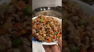 DELICIOUS GROUND PORK WITH MIX VEGETABLES 😋