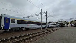 10 01 2025 GLIWICE PKP INTERCITY SIMENS EUROSPRINTER ES64U4 EU44  - 009 HUSARZ IC37001 GALICJA
