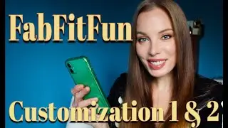 FabFitFun Winter Customization part 1