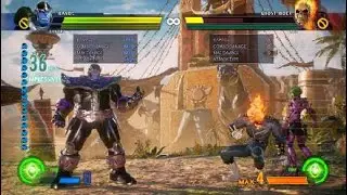 MVCI Gamora Thanos 84% combos any stone stormlv3