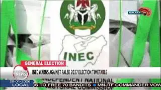 INEC предупреждает о ложном расписании выборов 2027 года