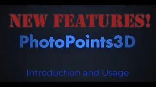 PhotoPoints3D Instructions and New Features