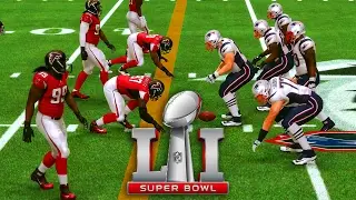PATRIOTS or FALCONS?! - NFL Super Bowl LI (Madden 17 Prediction Simulation)