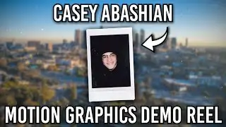 Decmber 2021 - JTC 427 - Casey Abashian Motion Graphics Demo Reel
