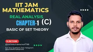 IIT Jam Real analysis: Set theory and application class 1(C)