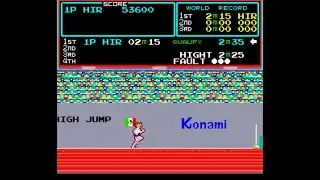 Hyper Olympic [Arcade Longplay] (1983) Konami