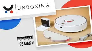 Putekļu sūcējs - robots Roborock S5 Max S5E02 00 Unboxing 220.lv