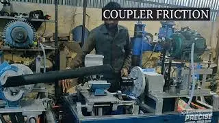 AUTOMATIC SPRINKLER PIPE COUPLER FRICTION MACHINE