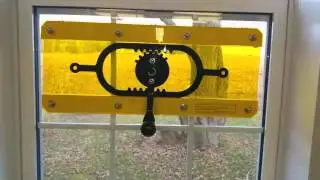 Double Rack and pinion gears