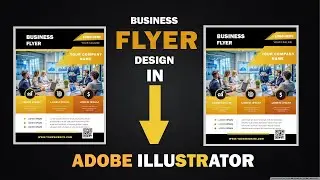 Business flyer design in adobe illustrator.#flyerdesign #creativedesign #adobeillustrator