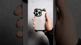 Like a two piece suit for your phone 🤵🏻&zwj;♂️✌🏻The Arc Pulse for iPhone 16 Pro!