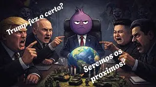 A Venezuela virou o novo Iraque? Kim jong-un traficante? EUA x Resto do mundo!