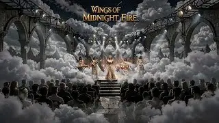 Wings of Midnight Fire by Light Reflection
