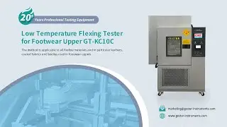 Low Temperature Flexing Tester for Footwear Upper GT-KC10C