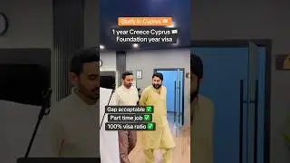 Study In Greece Cyprus | 1 Year Foundation Year Visa | Part Time Job | FMA
