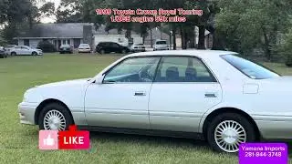 1999 Toyota Crown Royal Touring 1JZGE 85k miles JDM Right hand drive review