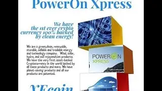 Power On Xpress Launch 2017.  Get Your Global XECoin at 0.12 Euro,  Secure Your Free Position.