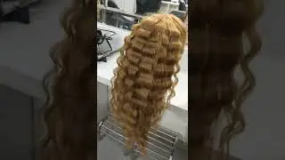 Wave hairstyle made with wave machine 🧿❤️  #anjumakeupstudio7 #wavehairstyle
