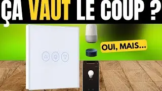 BSEED WiFi Variateur de Lumi&egrave;re &ndash; Interrupteur Gradateur Intelligent 1 Gang 1 Voie