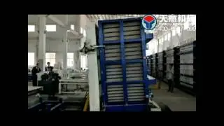 automatic eps cement sandwich wall panel production line