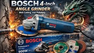 Bosch GWS 900-100 Angle Grinder Review & Testing! 🛠️ #tools4life #anglegrinder