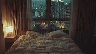 Rain On Window Sounds Whilst Being Inside Of A Cozy Virtual Apartment | Asmr Rain Sounds