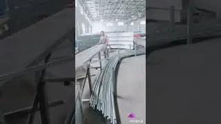 GST nine wheel numerical control automatic agricultural greenhouse tube & pipe bending machine